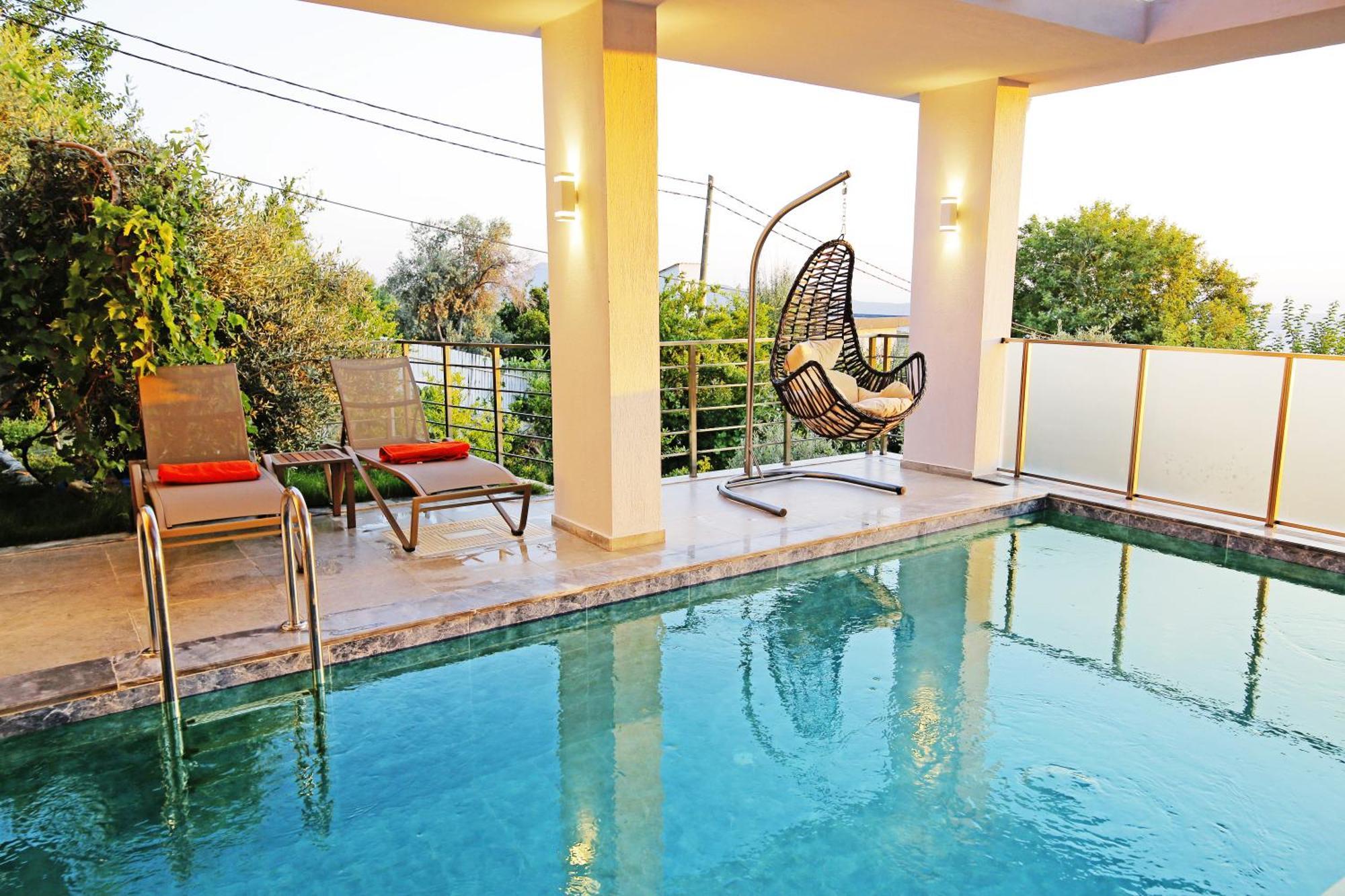 Villa With A Private Heated Pool, Jacuzzi, Overlooking Spectacular Views Of The Sea Kaş Zewnętrze zdjęcie