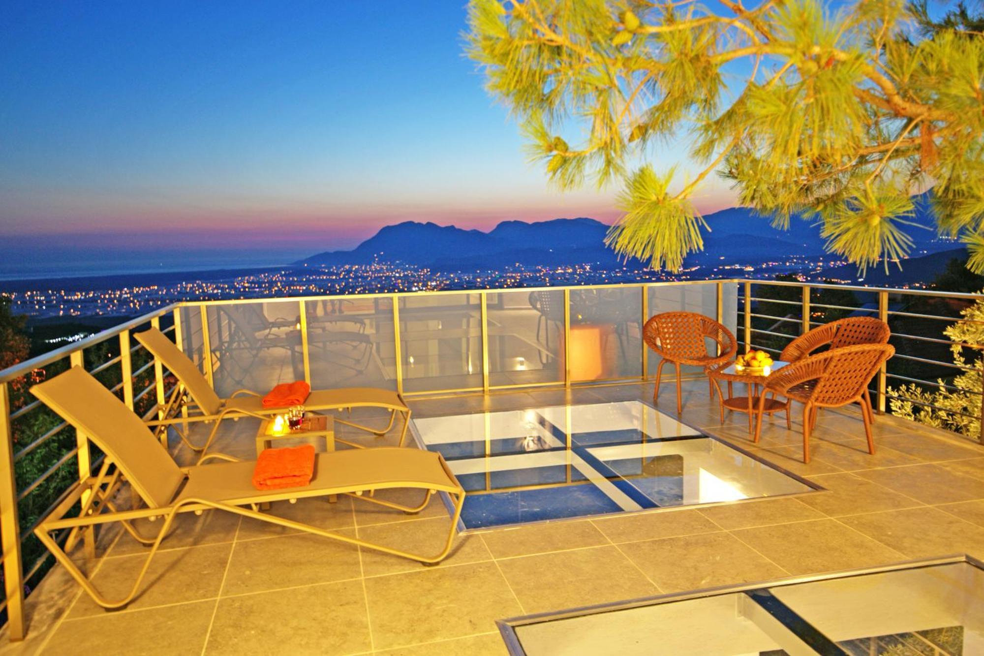Villa With A Private Heated Pool, Jacuzzi, Overlooking Spectacular Views Of The Sea Kaş Zewnętrze zdjęcie